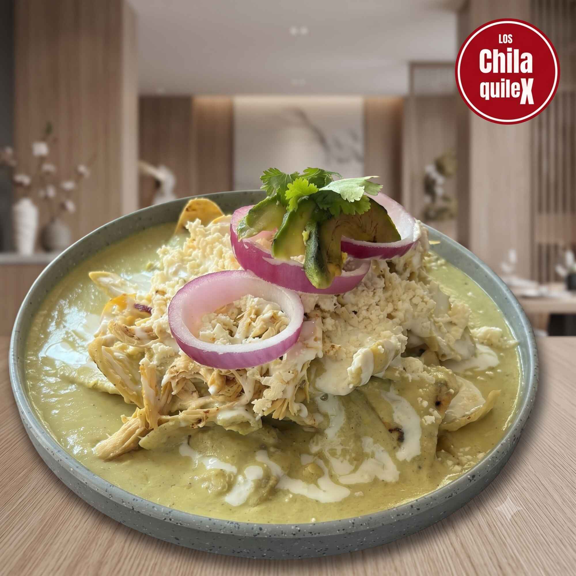 ChilaquileX con Pollo