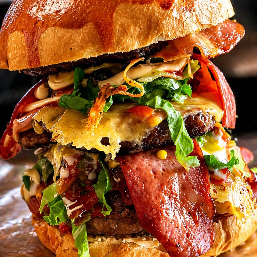 Hamburguesa Mega Vic