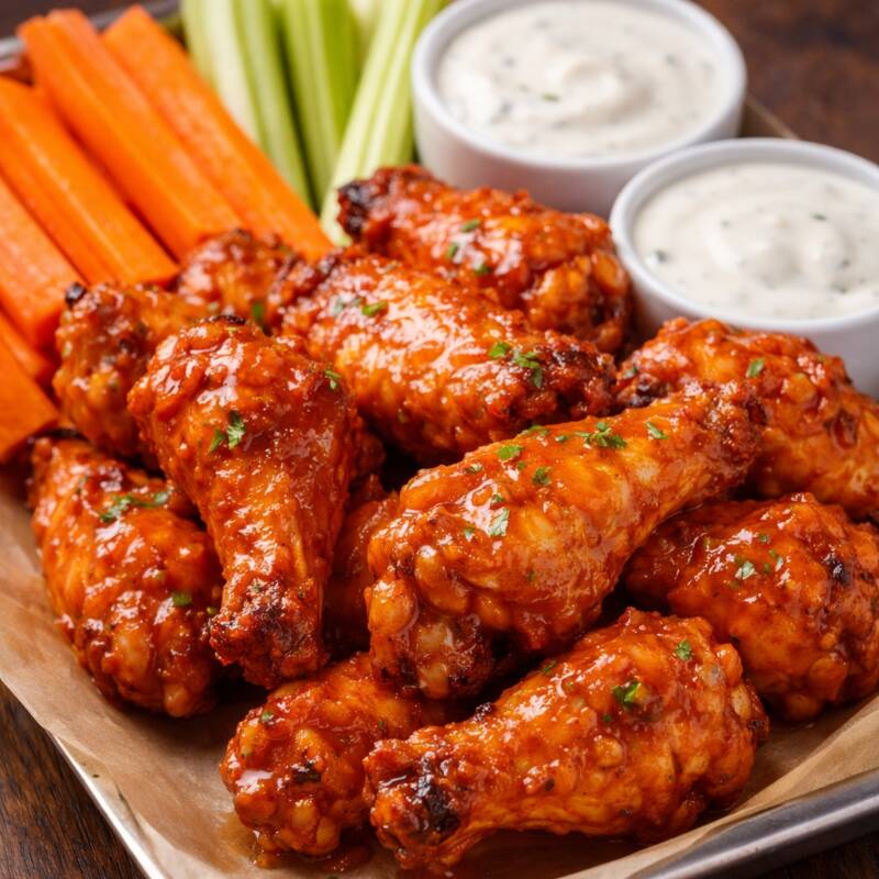 Alitas: Bufalo 10 pz