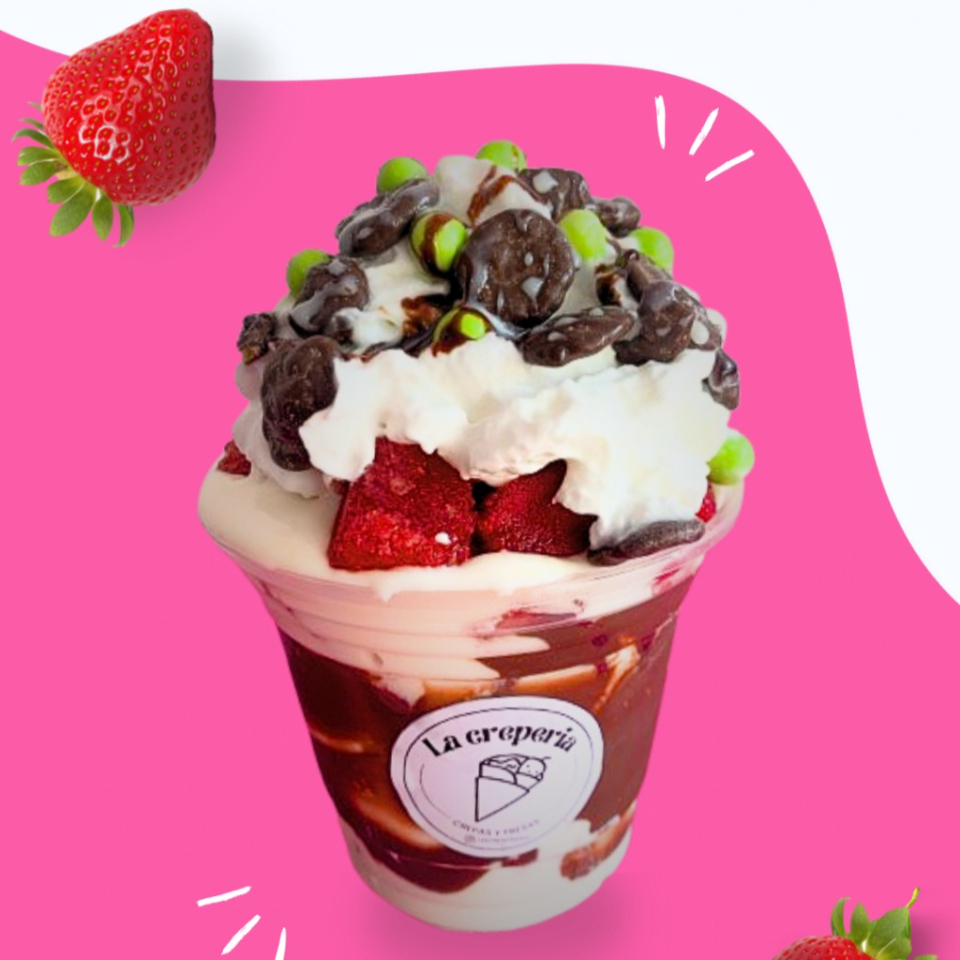 Fresas Con Crema Especiales Grandes