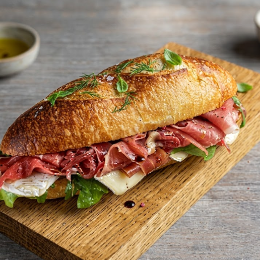 Pan del Día Jamón Serrano