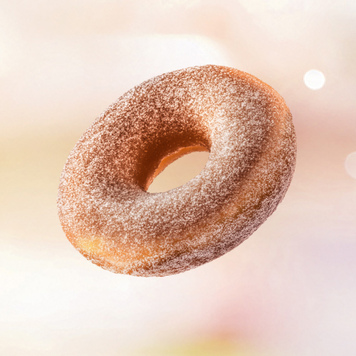 Uma novidade fofinha e irresistível. Feita com uma massa especial, finalizada com açúcar e canela. A combinação perfeita e um sabor irresistivelmente delicioso.