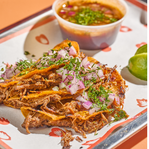 Tacos X3 (Cochinita, Pollo Mexicano o Pastor)