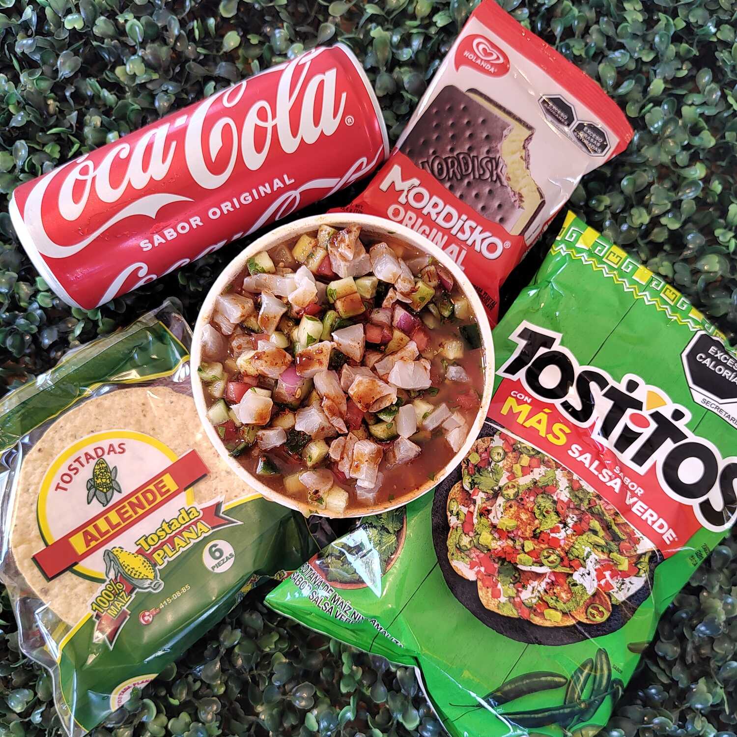 Combo ceviche de pescado