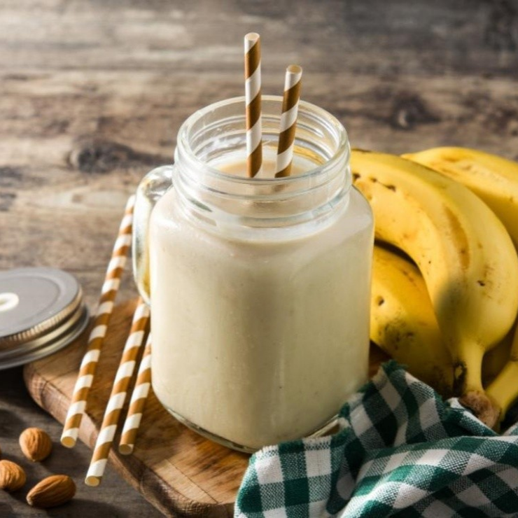Licuado de Platano 1/2 Litro