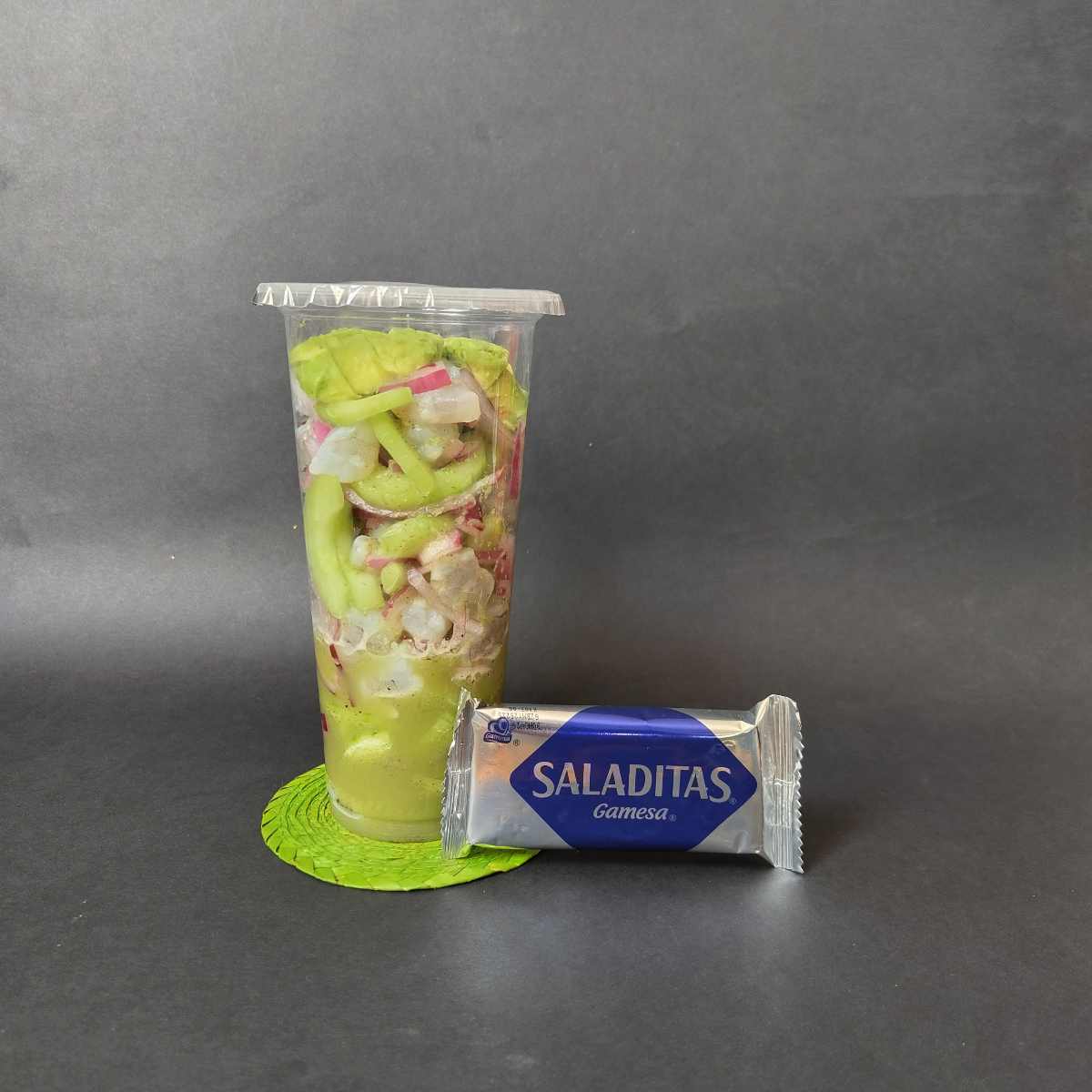 Aguachile Verde con Saladitas