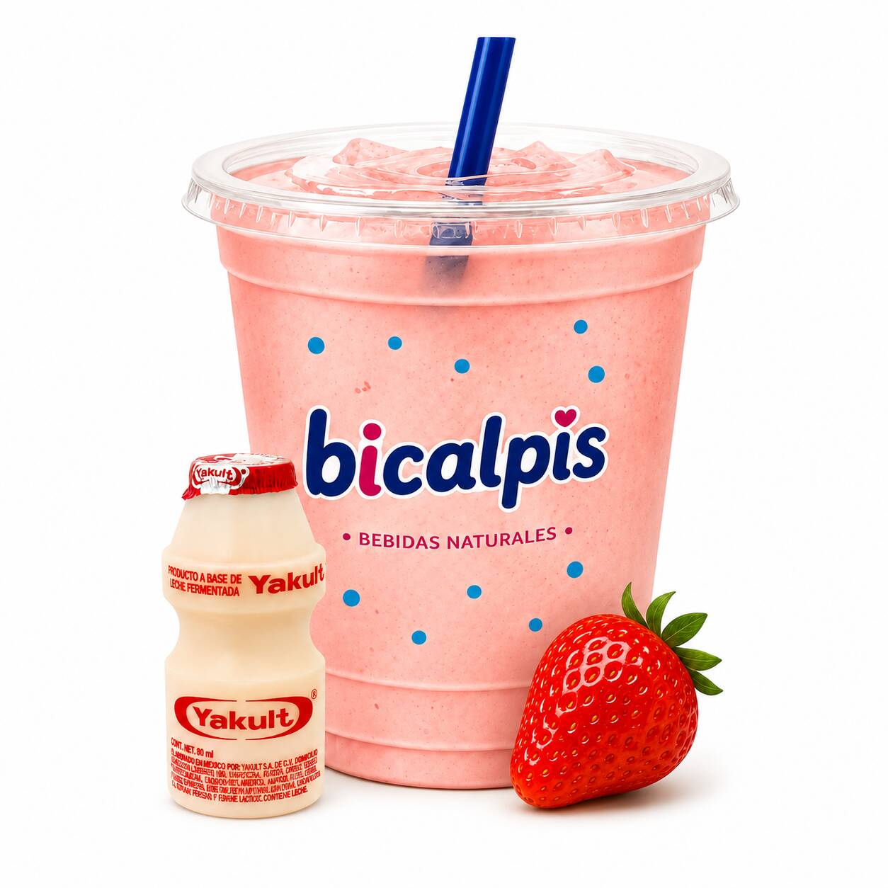 Calpi de Fresa 473 Ml - 16 Oz