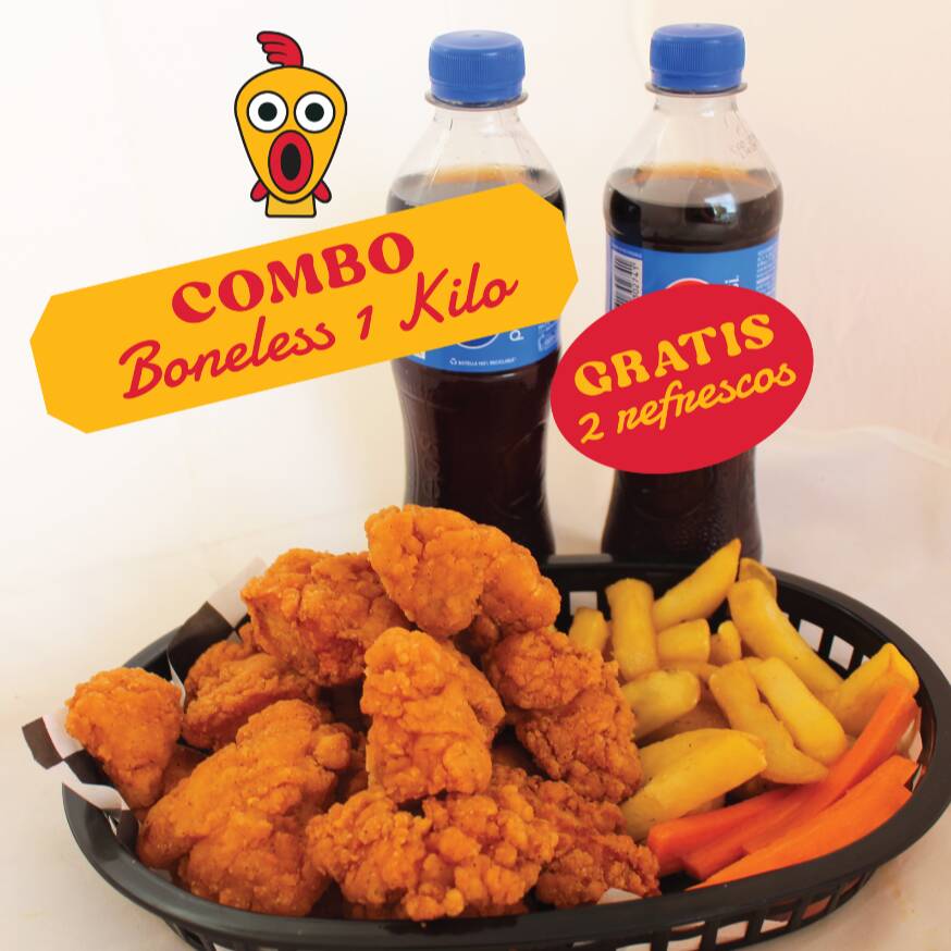 Combo Kilo de Boneless + 2 PEPSI