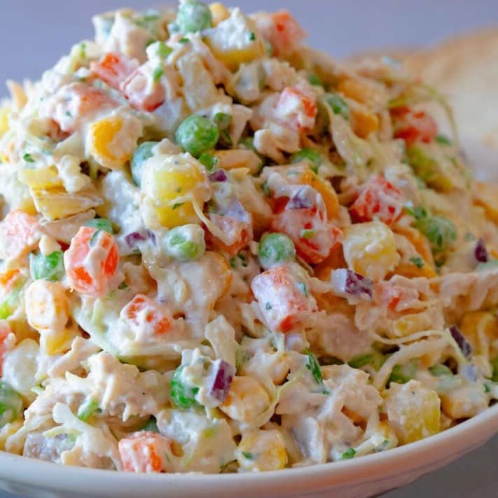 Ensalada de pollo