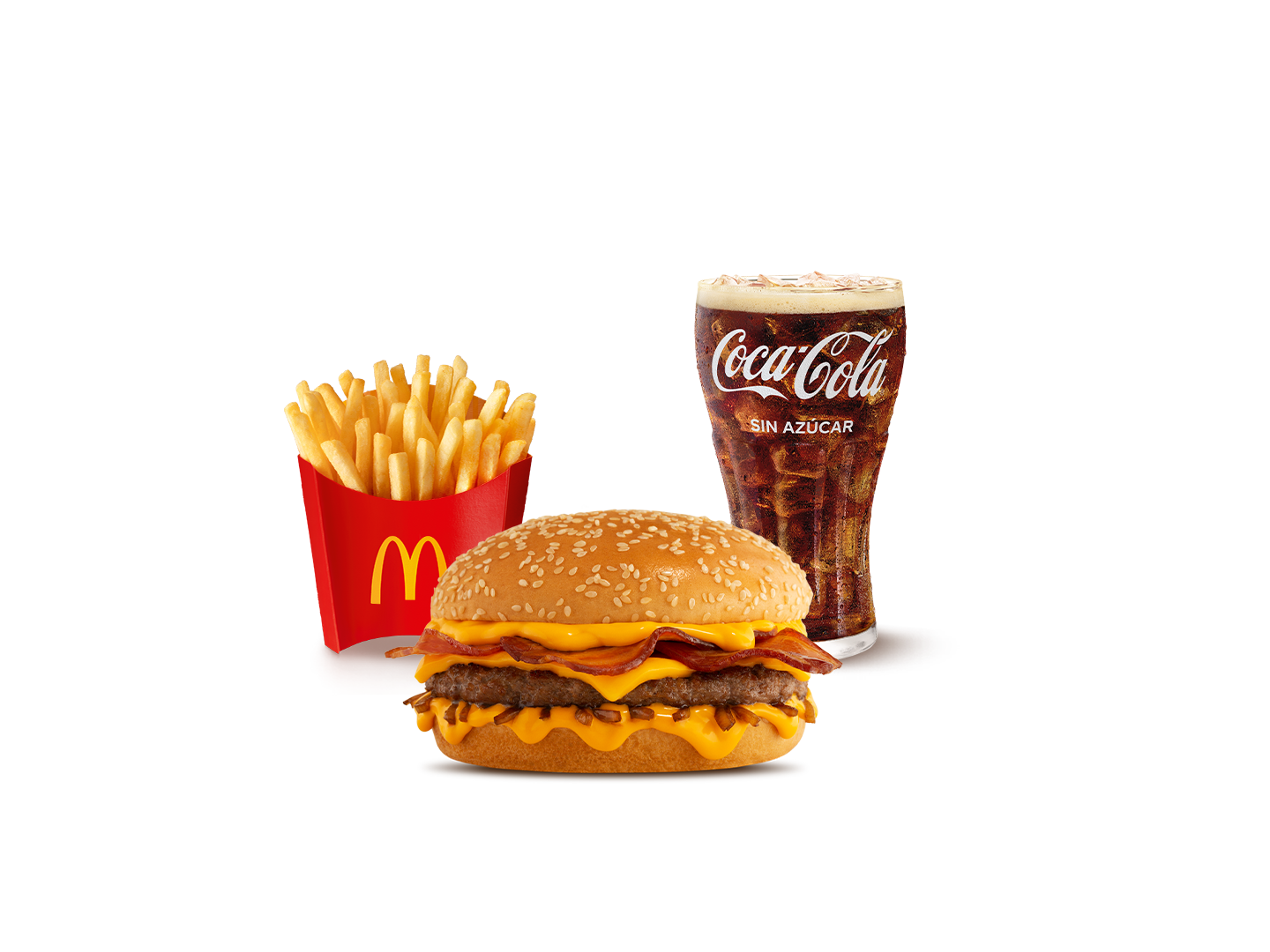 McCombo mediano Bacon Cheddar McMelt 1 carne