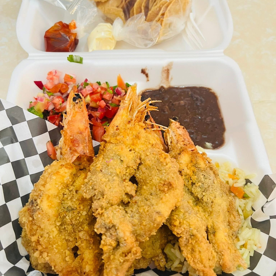 Camarones Empanizados