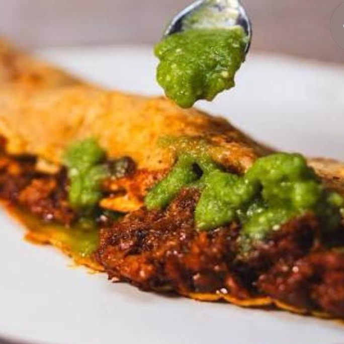 Quesadilla de chicharron