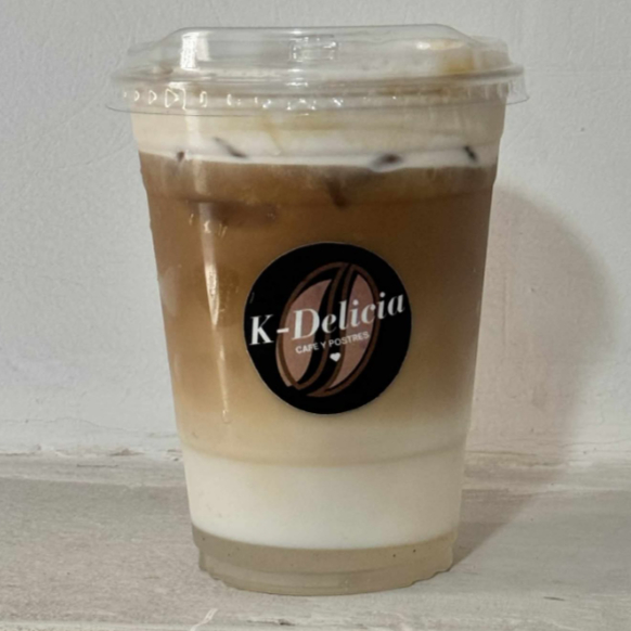 Latte en las Rocas con Jarabe