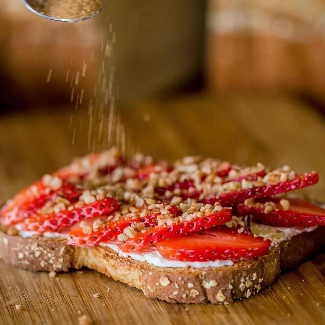 Toast de Fresas