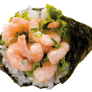 Temaki camarão natural