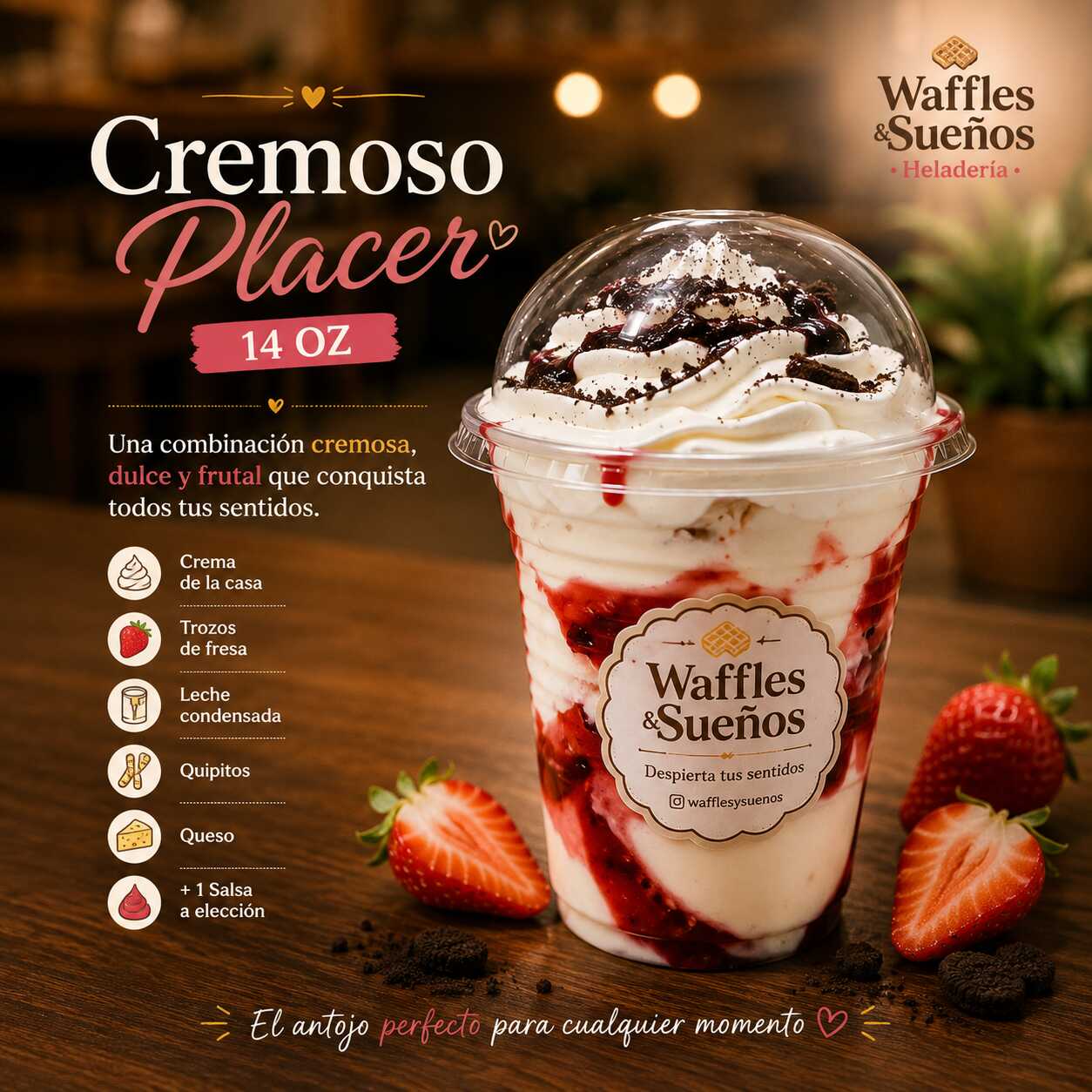 CREMOSO PLACER 14 Oz