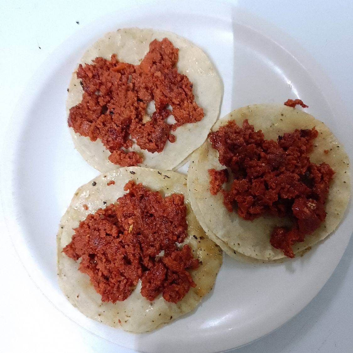 Taco chorizo