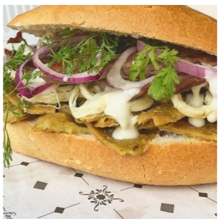 Torta Chilaquiles