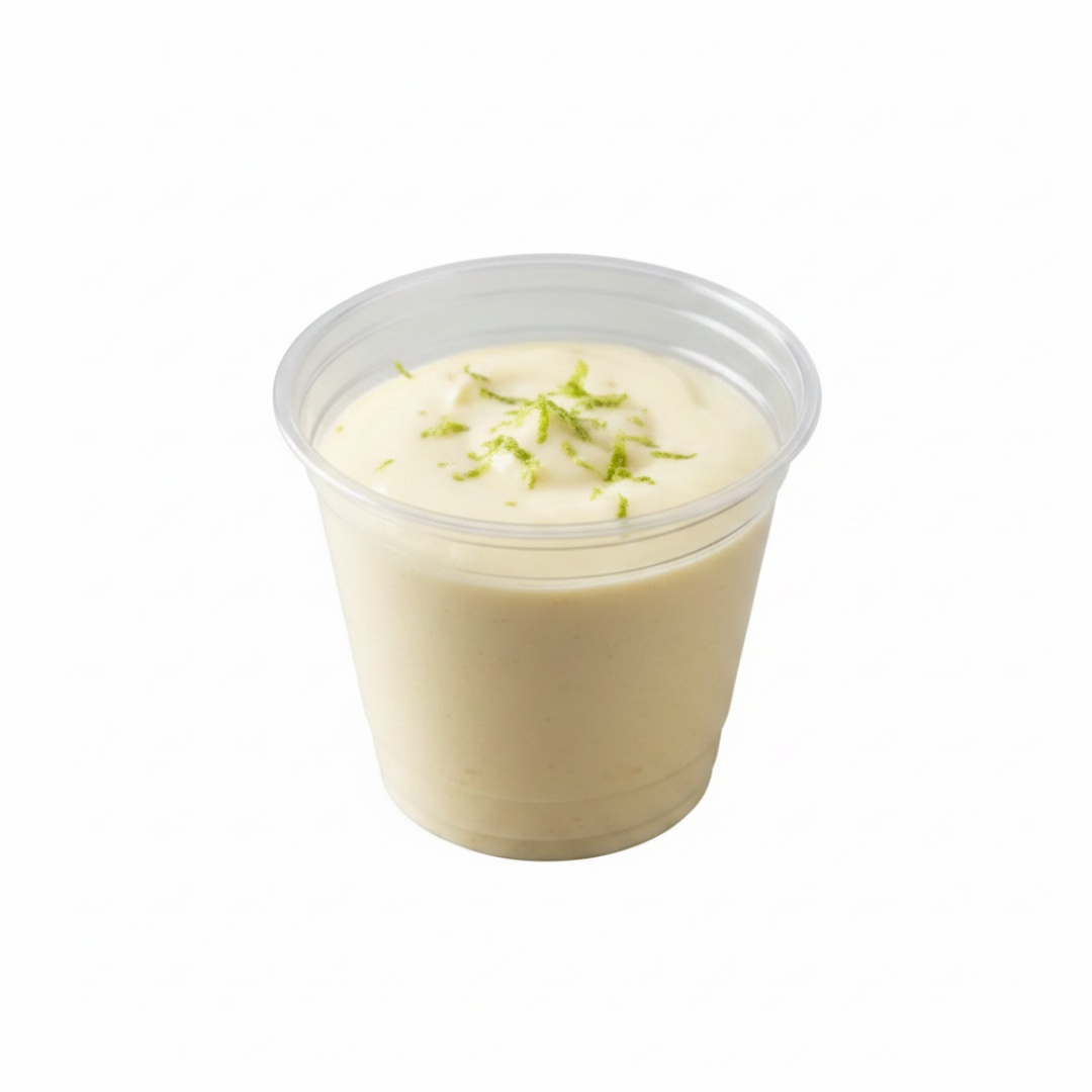 Para matar o calor nada melhor que um Delicioso Mousse de Limão, uma sobremesa irresistível que combina a leveza e o sabor incrível do limão fresco, finalizado com raspas de limão . Surpreenda-se com a cremosidade desse doce divino, perfeito para encerrar uma refeição com chave de ouro. 140ml.
