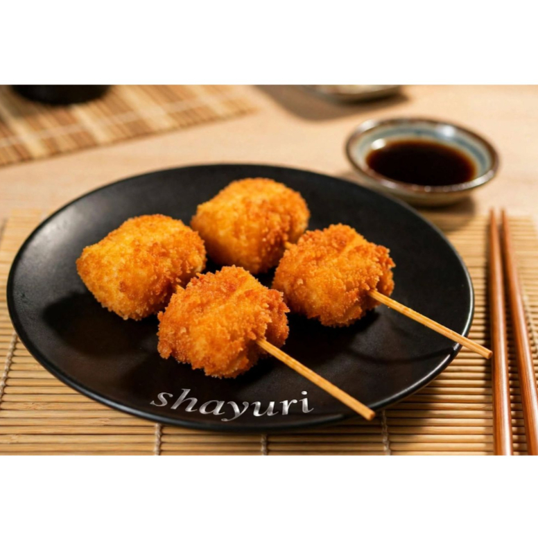 Brochetas de queso