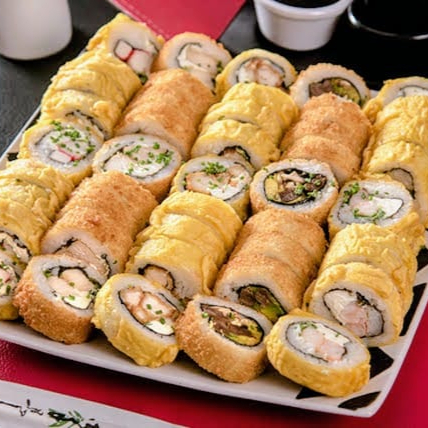 25 Piezas Tempuras + 2 Salsas Dulces