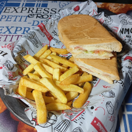 Sándwich de Jamón y Queso 2x1