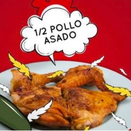 1/2 Pollo Asado