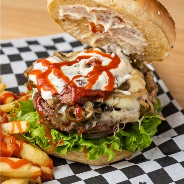 Hamburguesa Champiñones 🍄