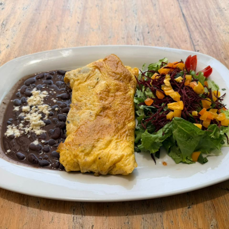 Omelettre de Champiñones con Quesillo