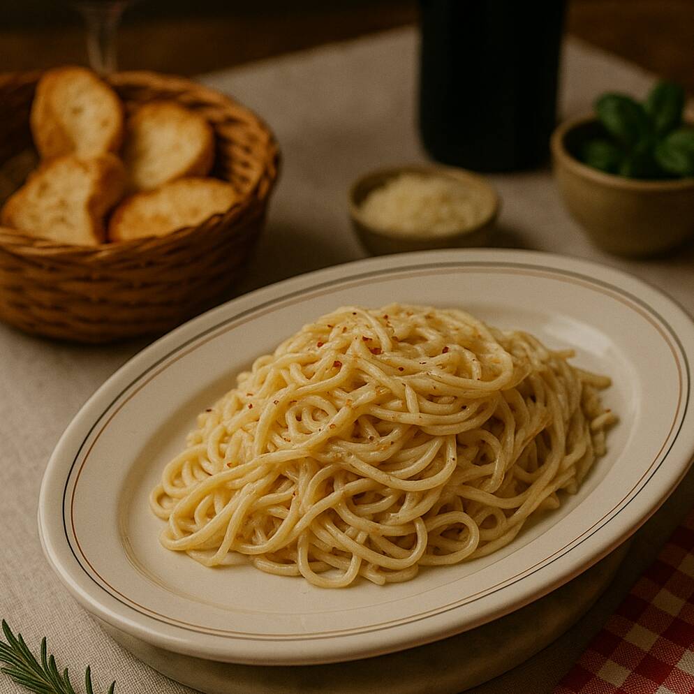 SPAGUETTI A LA CARBONARA
