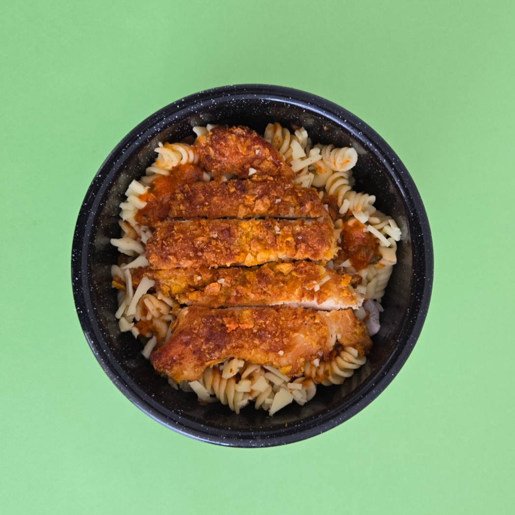 Bowl Pasta Napolitana y Tofu Crispy