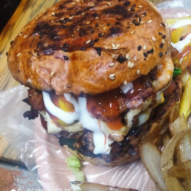 Hamburguesa de Camarón