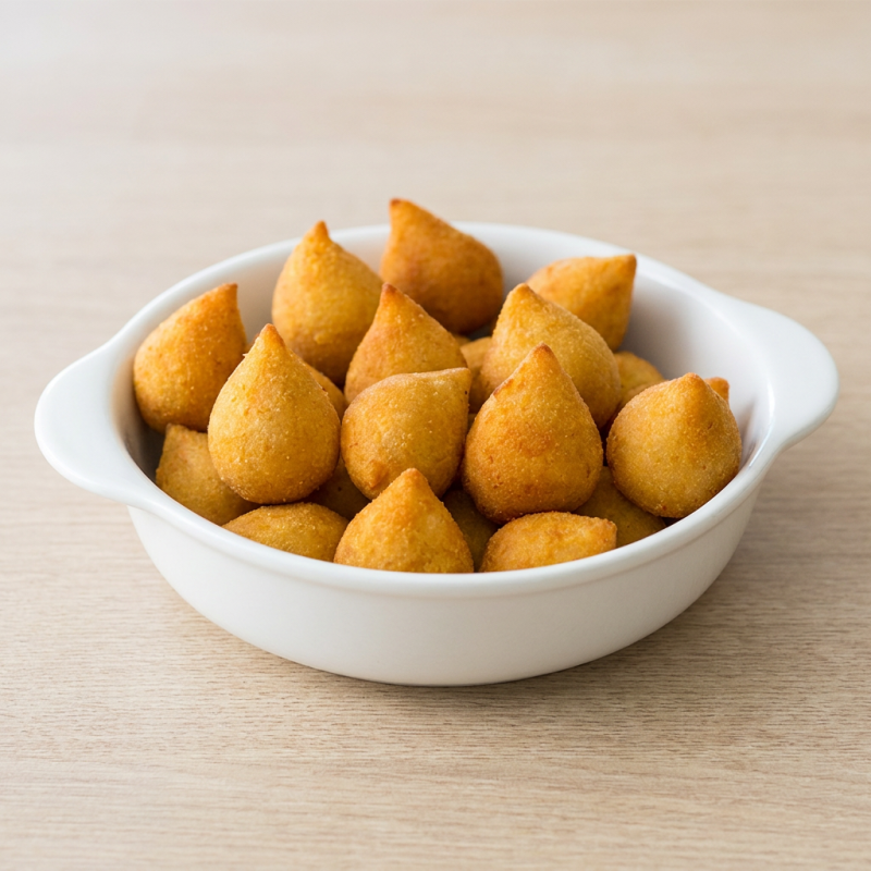 Mini coxinhas - 10 unidades