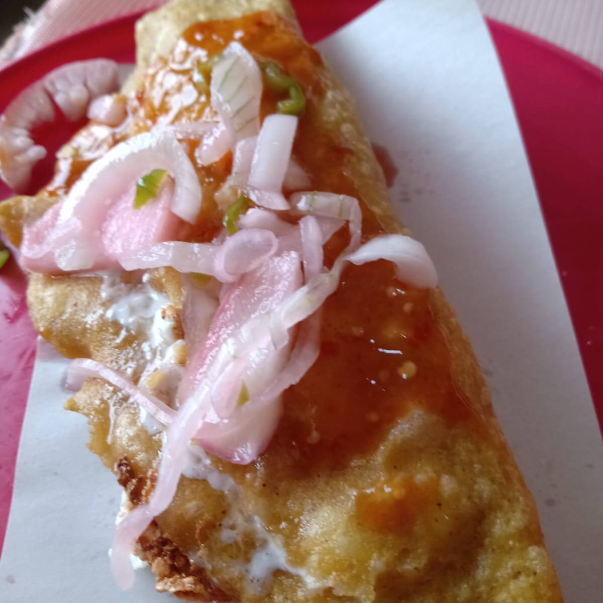 Quesadilla de carnitas