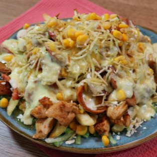 Salchipapa Especial