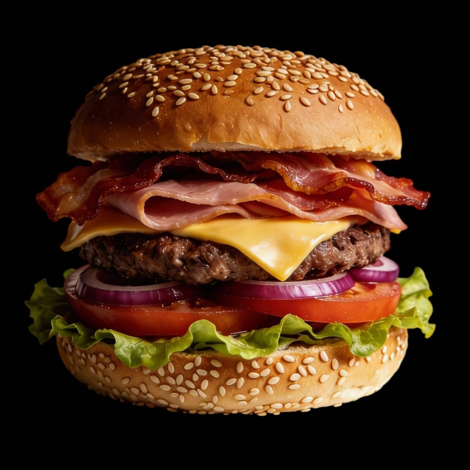 Hamburguesa de Arrachera