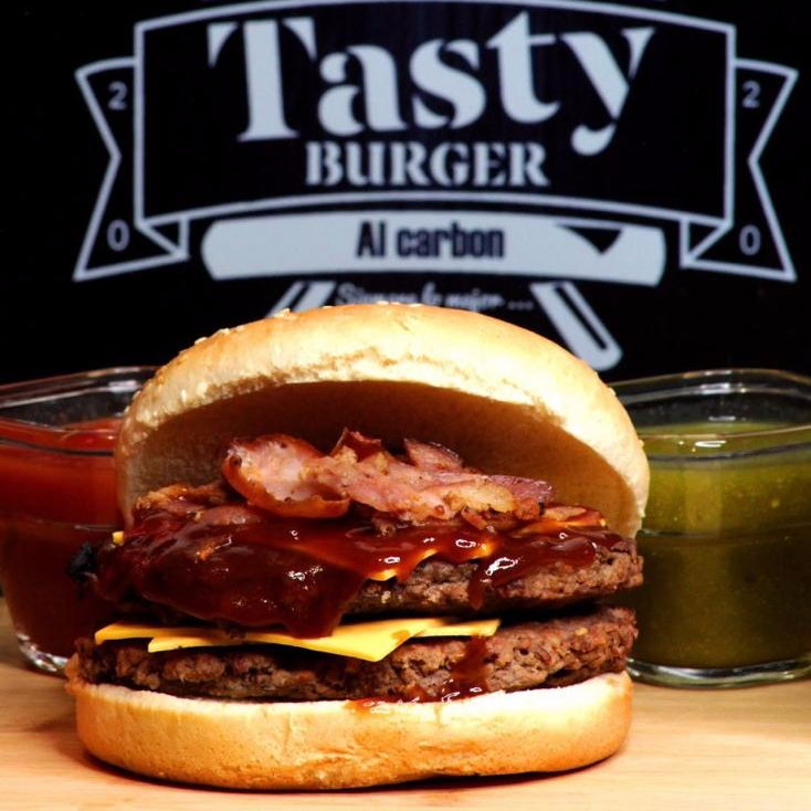 Hamburguesa BBQ Tocino