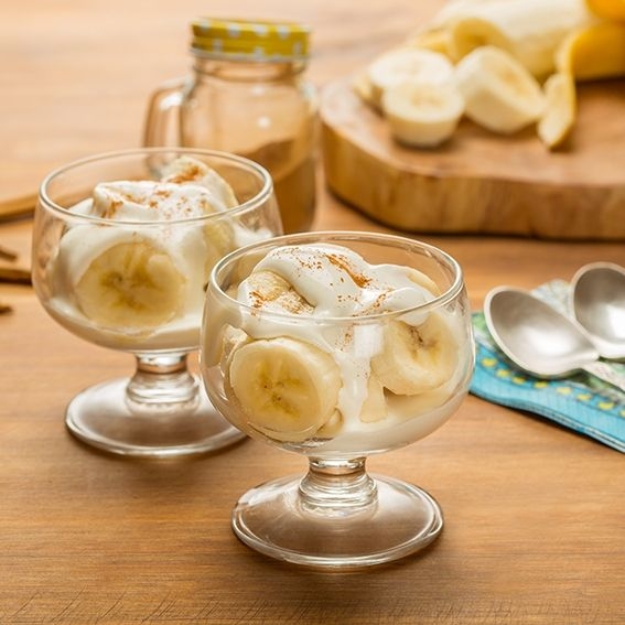 Platanos con Crema