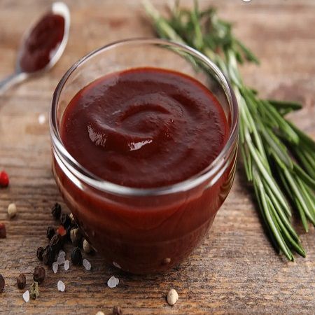 Con salsa BBQ