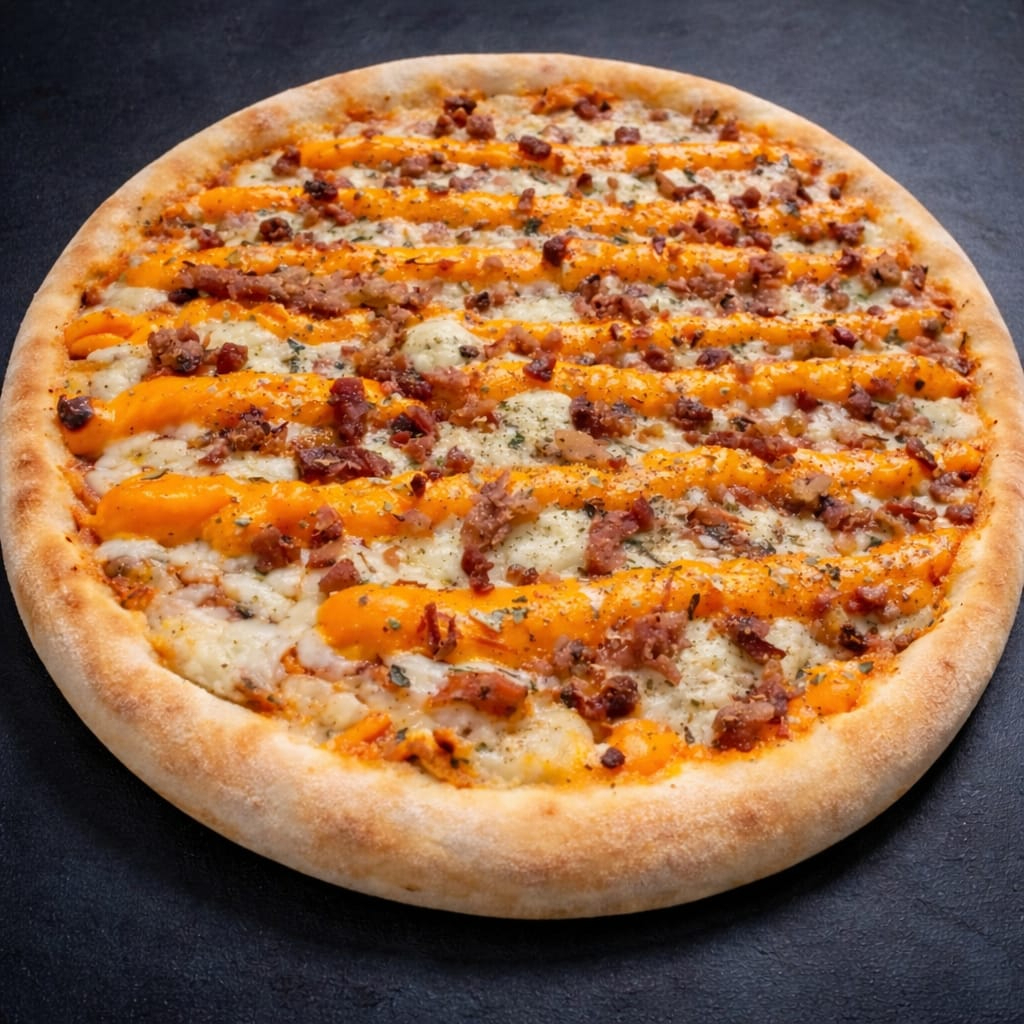 Pizza com 1 sabor e 4 fatias