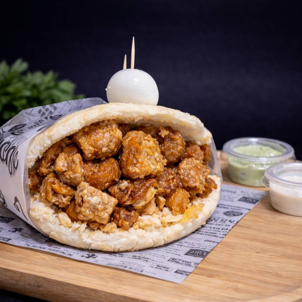 Arepa Chicharron