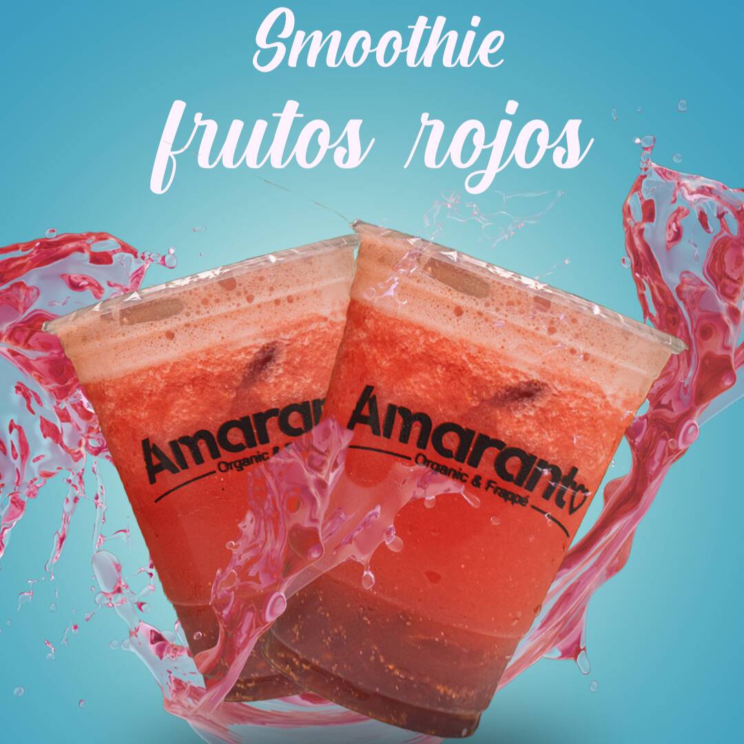 Smoothie Frutos Rojos