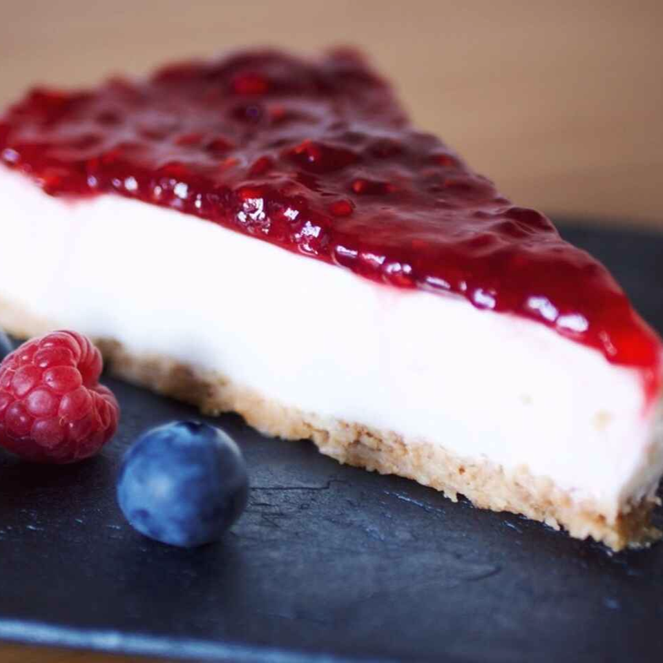 Rebanada de Pastel Queso Philadelphia