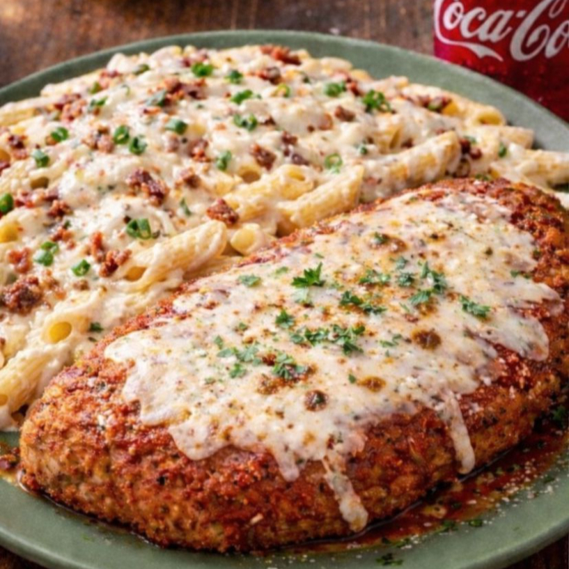 3x Parmegiana + 3x Macarrão Bolonhesa + 3x Refri 200ml