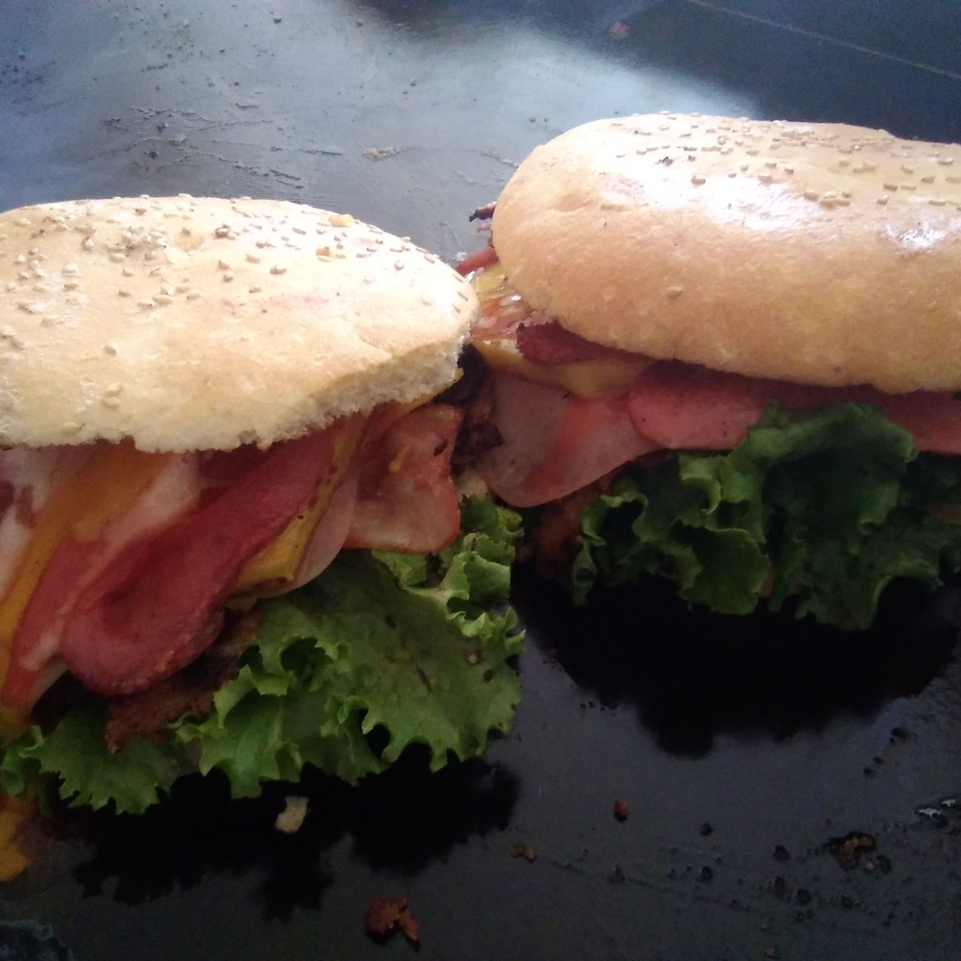 🍍🥓🧀Hamburguesa Hawaiano🧀🥓🍍