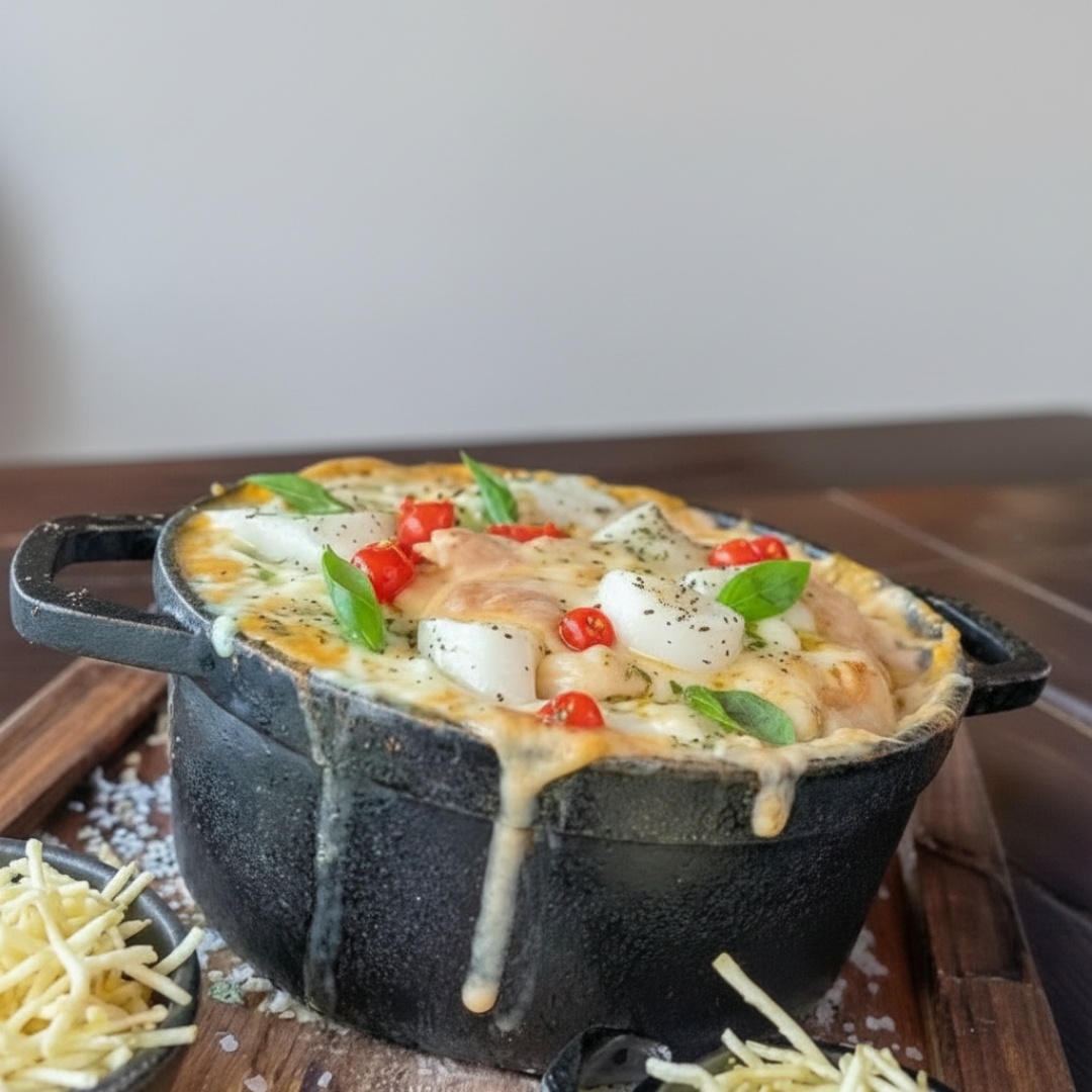 Sabor e praticidade no ponto certo! 1 panelinha com o sabor que você escolher. Uma opção econômica pra matar a fome com gostinho de comida caseira! Serve até 1 pessoa.