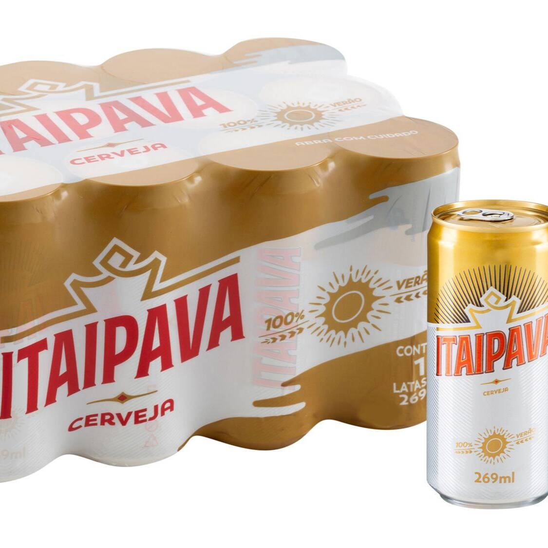 Itaipava Lata 269ml Caixa Com 12 Unidades