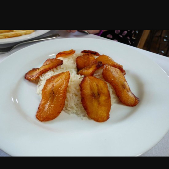 Arroz con Plátanos