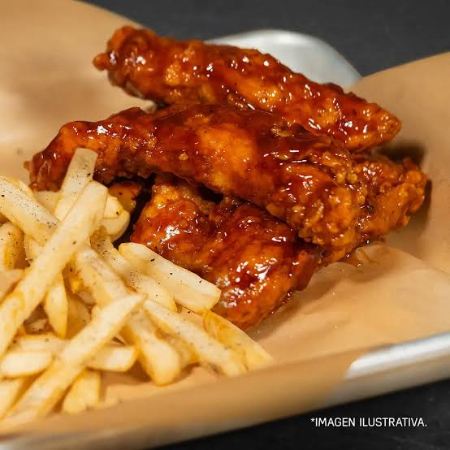 TIRAS CRISPY BBQ 3 pzs