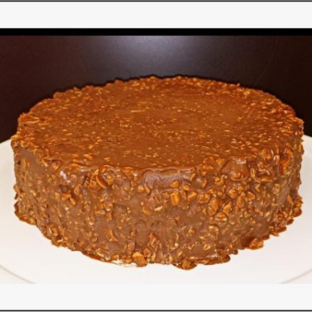 Snow Cake Grande Magno de Chocolate Crujiente